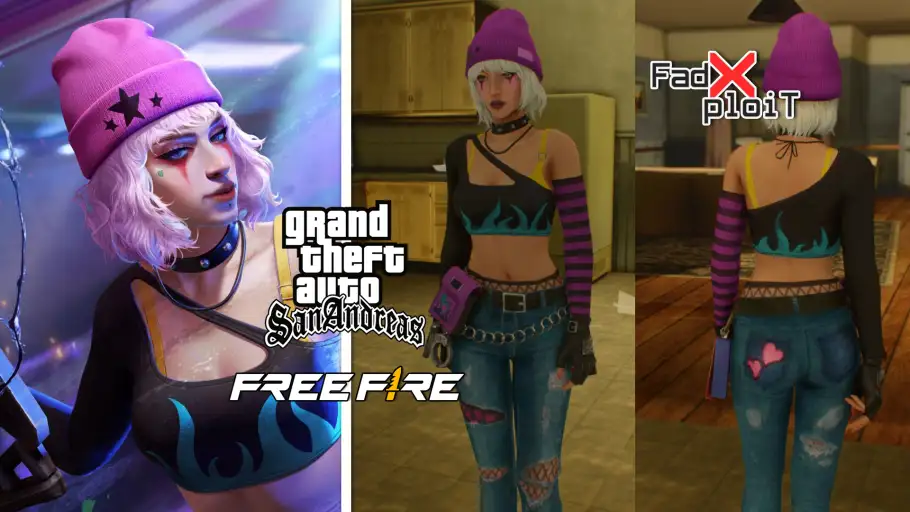 Dasha Mods by FadXploit - Free Fire