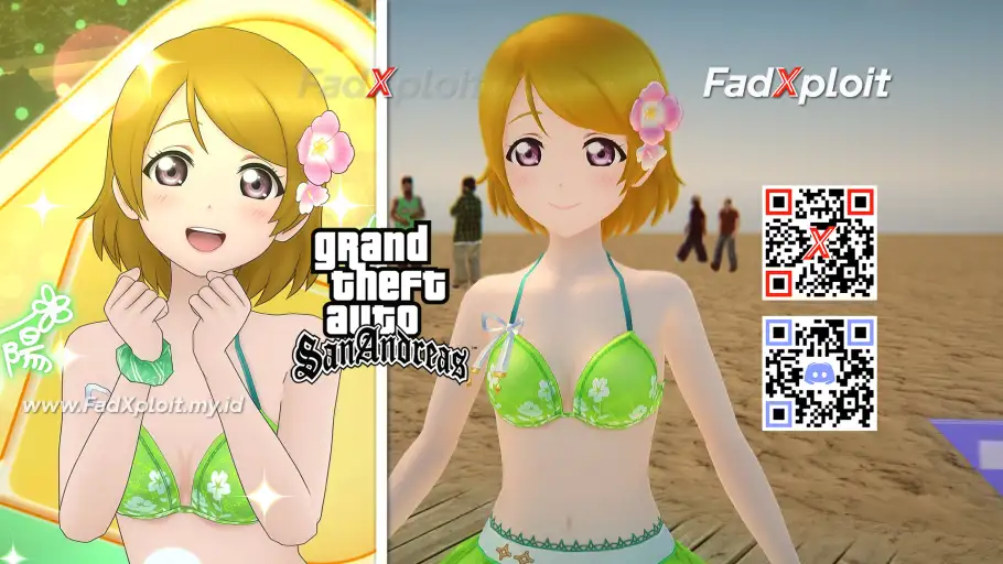 Hanayo Koizumi - Summer Splash Mods by FadXploit - Love Live! School Idol Festival ALL STARS