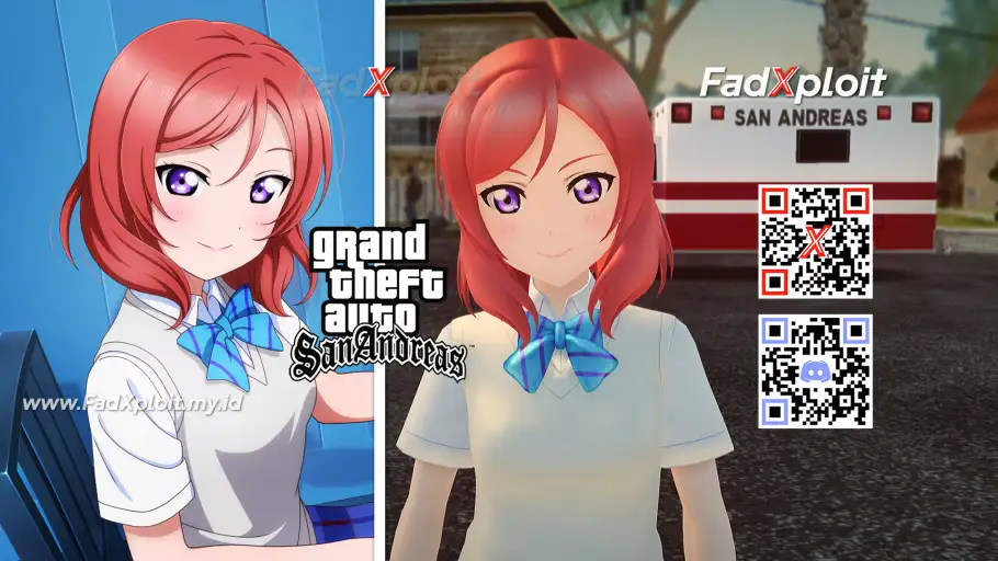 Maki Nishikino - Otonokizaka High Uniform Summer Mods by FadXploit - Love Live! School Idol Festival ALL STARS