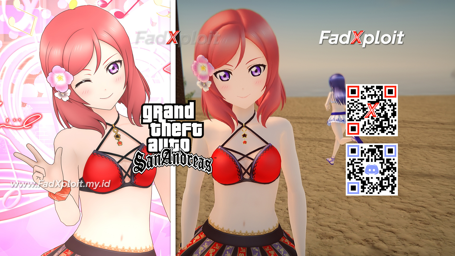 FadXploit - Maki Nishikino - Summer Splash